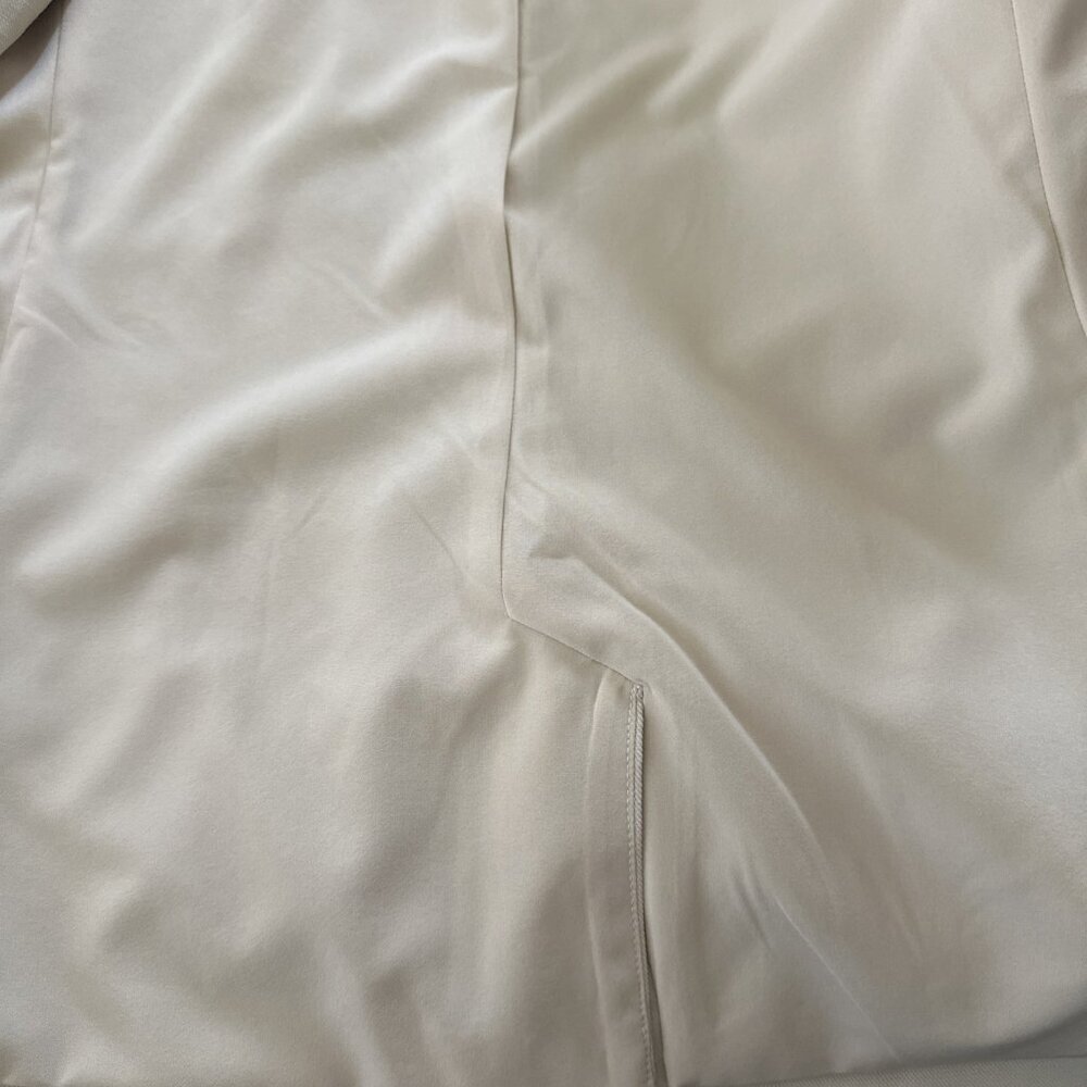 Ralph Lauren Women's Blazer Linen Blend Twill Size 8 Beige Pockets Office Jacket - Picture 9 of 15